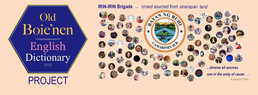 Old Boie’nen-English Dictionary Project Facebook Group Logo