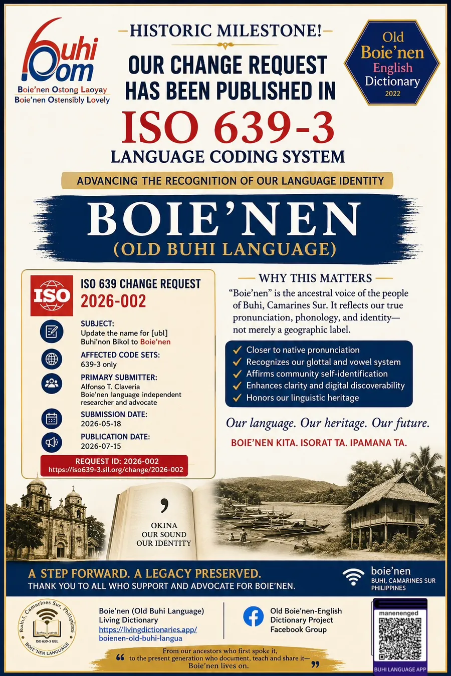 ISO 639-3 Change Request 2026-002